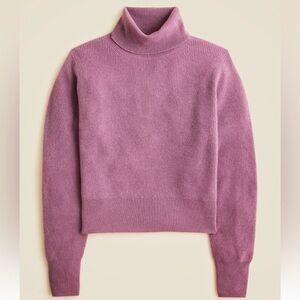 J.Crew Ribbed cashmere turtleneck sweater NWT